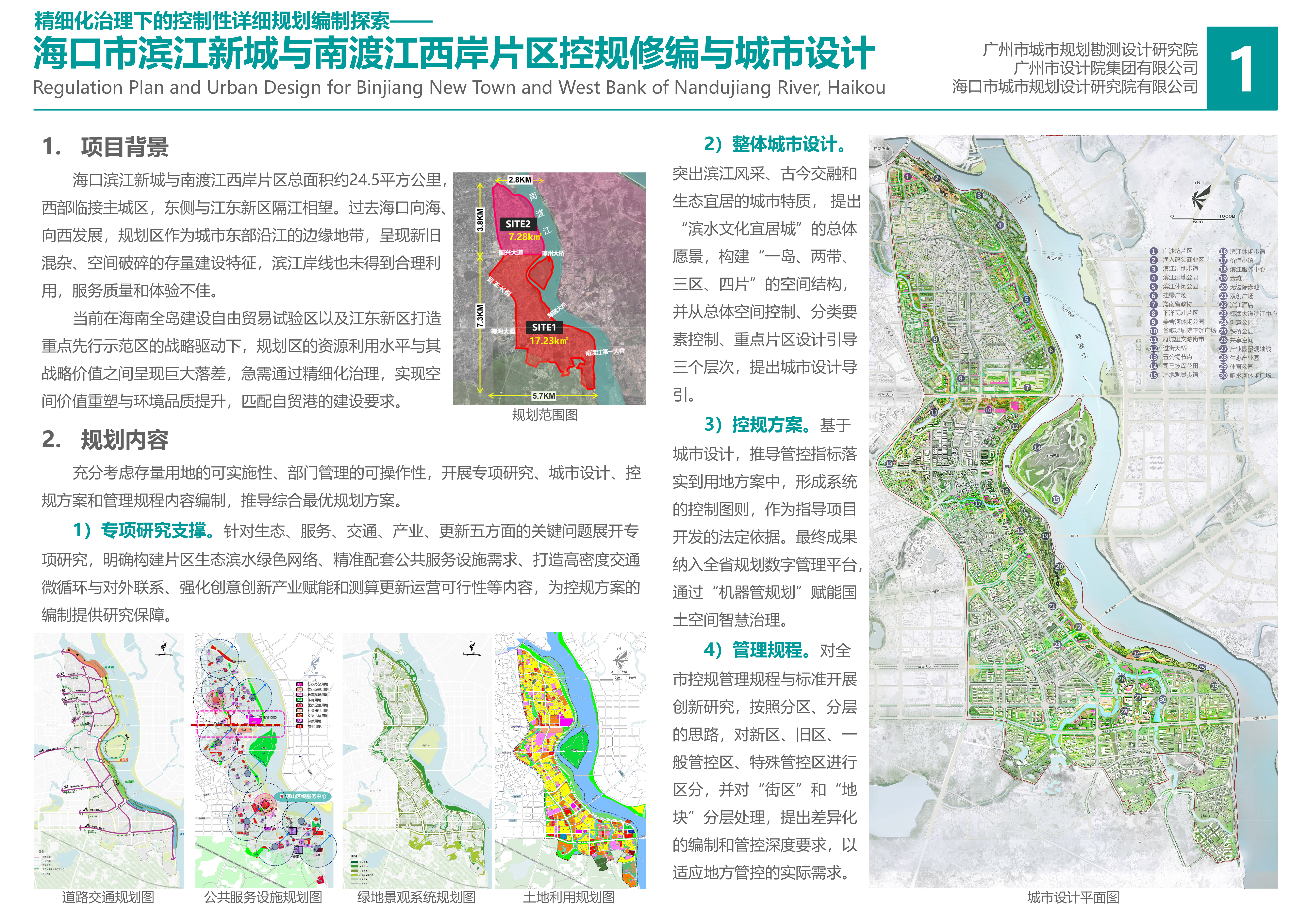 滨江新城规划图图片