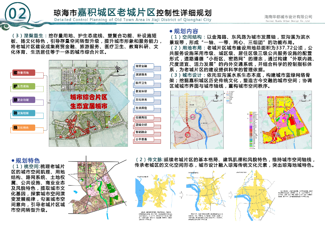 琼海市嘉积城区老城片区控制性详细规划